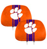 Clemson Tigers Printed Headrest Covers - NCAA
