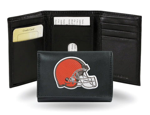Cleveland Browns Embroidered Trifold Wallet - NFL
