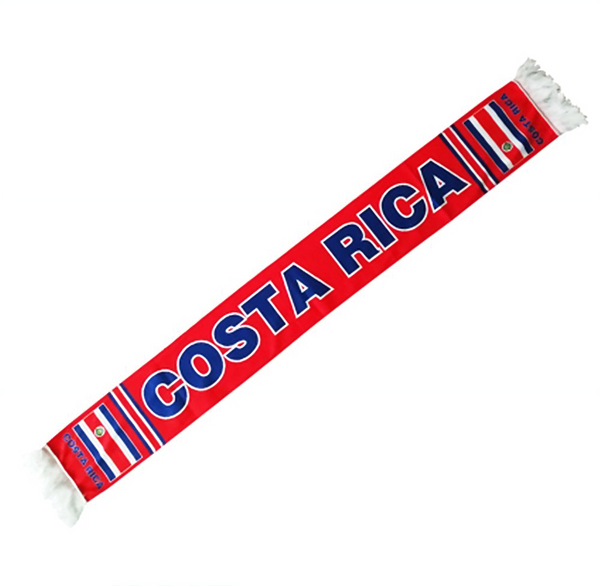 Costa Rica National Team Soccer Scarf (Alternate) – JAVI Sports