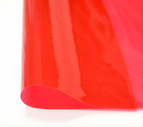 Crimson Dark Red Clear Tinted Vinyl 10-Gauge Multipurpose Fabric - 5-Star Fabrics