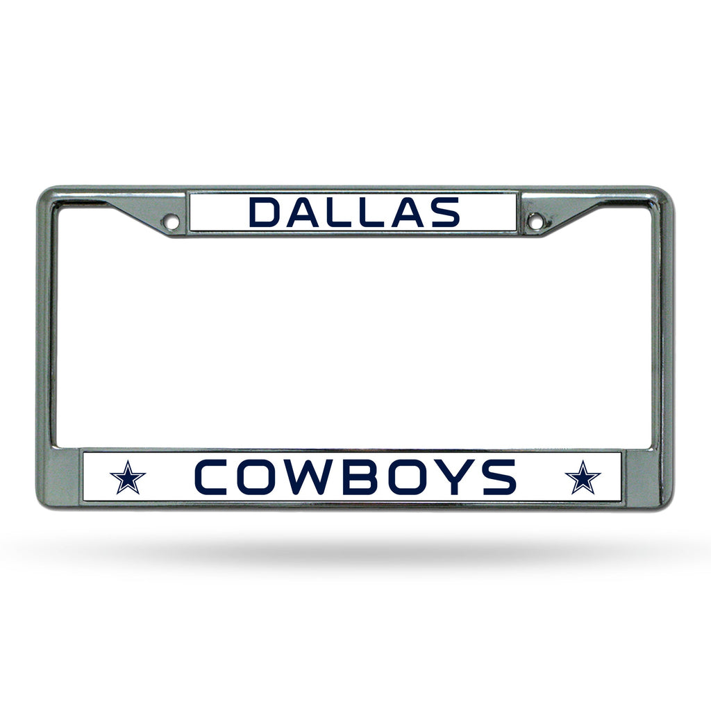 Dallas Cowboys Chrome License Plate Frame - NFL