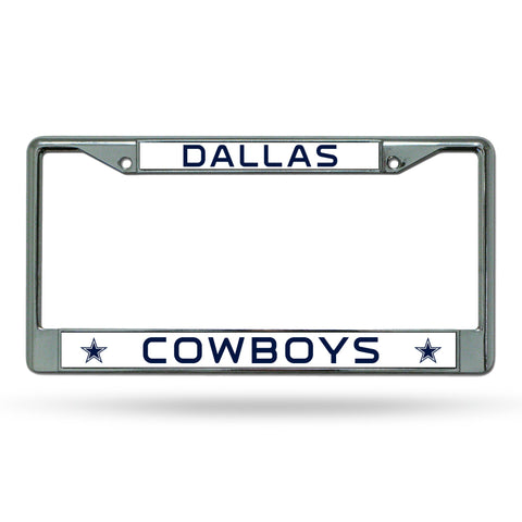 Dallas Cowboys Chrome License Plate Frame - NFL
