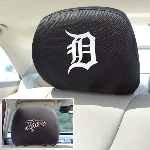 Detroit Tigers Embroidered Headrest Covers - MLB