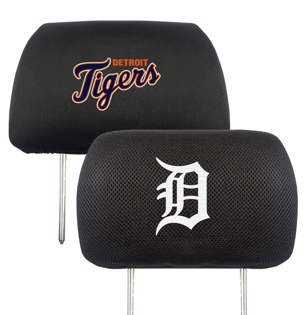 Detroit Tigers Embroidered Headrest Covers - MLB