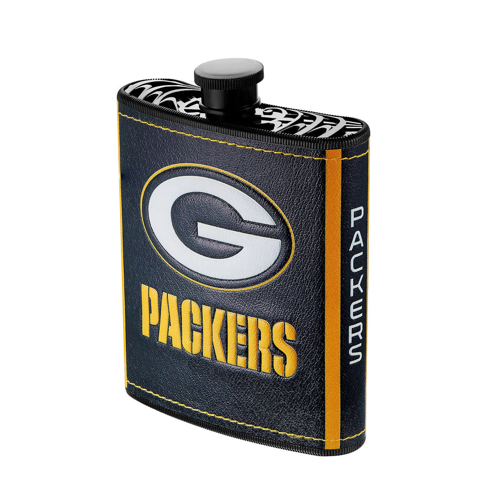 Green Bay Packers 7oz Plastic Hip Flask - NFL