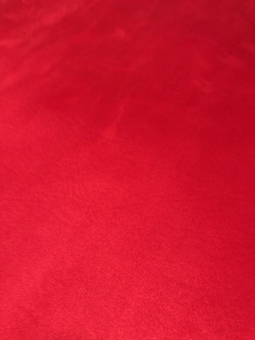 Fire Red Microsuede Foam Backed Headliner Fabric - 5-Star Fabrics