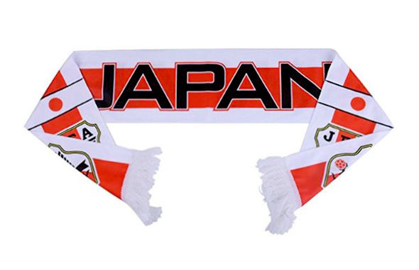 Japan National Team Soccer Scarf (Alternate)