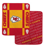 Kansas City Chiefs Reversible Fleece Blanket - NFL