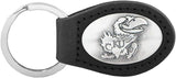 Kansas Jayhawks Leather Concho Key Chain - NCAA