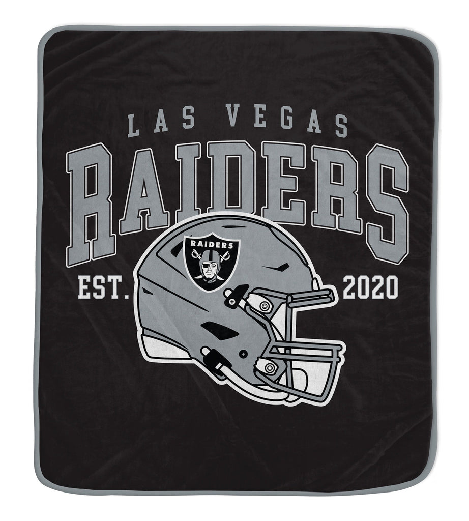 Las Vegas Raiders Ultra Soft Fleece Travel Blanket - NFL