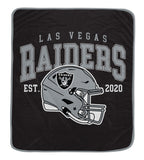 Las Vegas Raiders Ultra Soft Fleece Travel Blanket - NFL