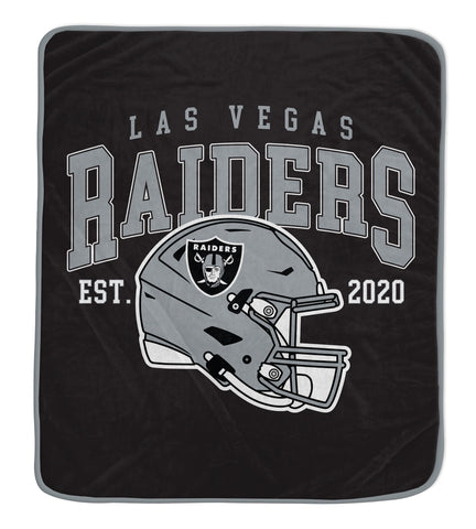 Las Vegas Raiders Ultra Soft Fleece Travel Blanket - NFL