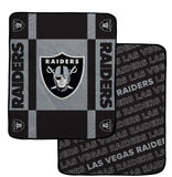 Las Vegas Raiders Reversible Fleece Blanket - NFL