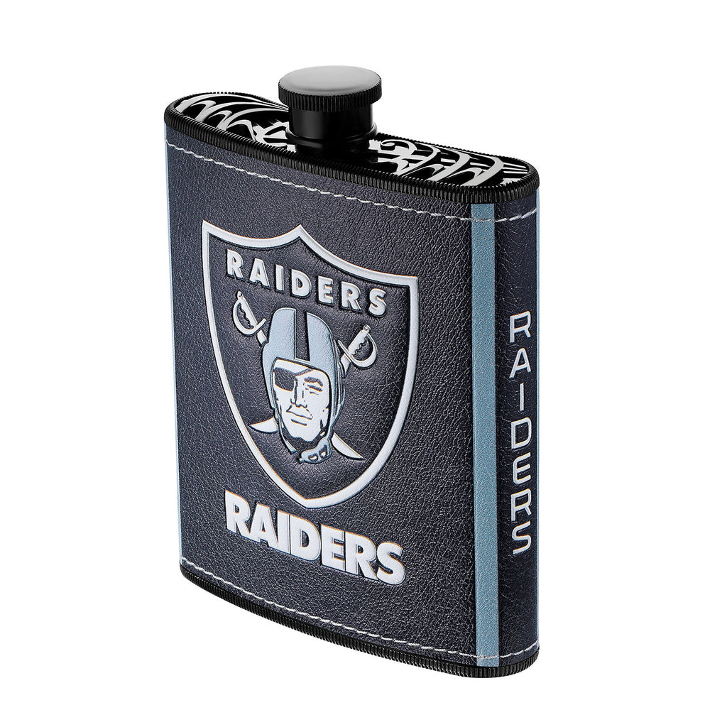 Las Vegas Raiders 7oz Plastic Hip Flask - NFL