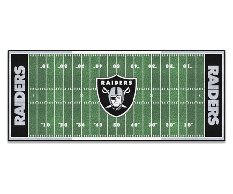 Las Vegas Raiders Football Field Runner - NFL