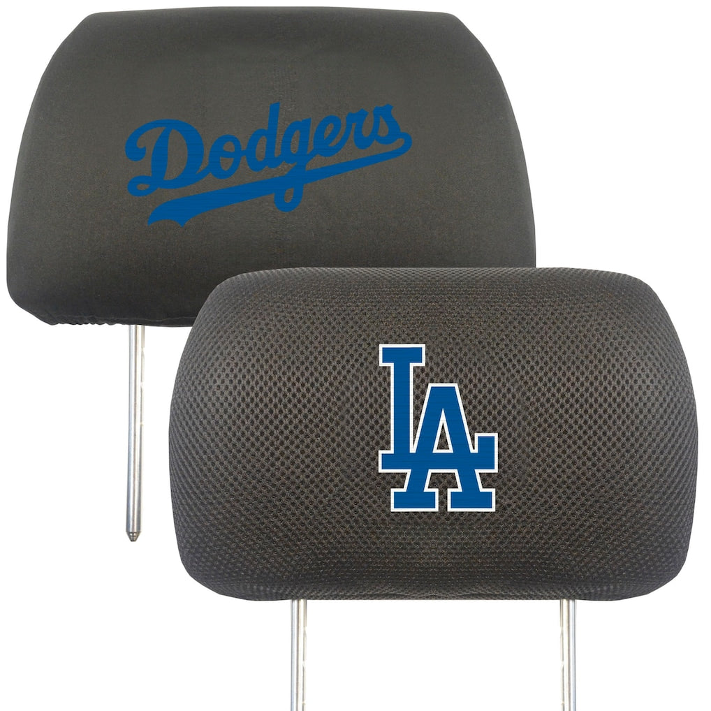 Los Angeles Dodgers Embroidered Headrest Covers - MLB