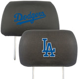 Los Angeles Dodgers Embroidered Headrest Covers - MLB