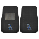 Los Angeles Dodgers Embroidered Car Floor Mat Set - MLB