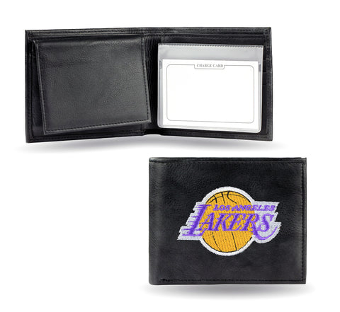 Los Angeles Lakers Embroidered Bifold Wallet - NBA