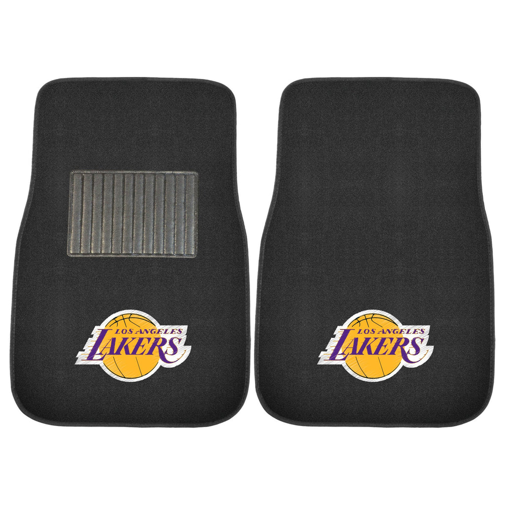 Los Angeles Lakers Embroidered Car Floor Mat Set - NBA