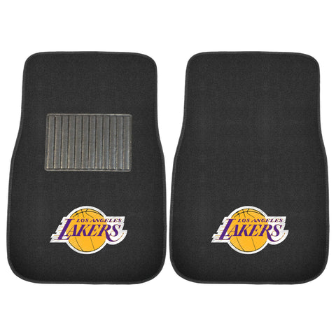 Los Angeles Lakers Embroidered Car Floor Mat Set - NBA