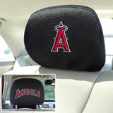 Los Angeles Angels Embroidered Headrest Covers - MLB