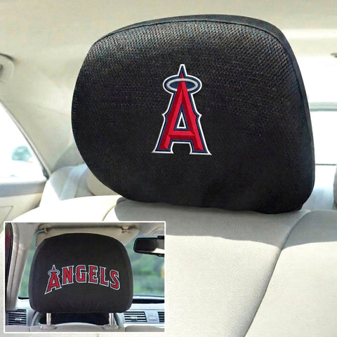 Los Angeles Angels Embroidered Headrest Covers - MLB