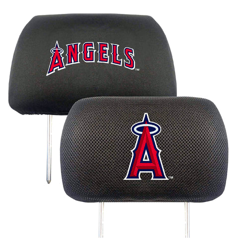 Los Angeles Angels Embroidered Headrest Covers - MLB