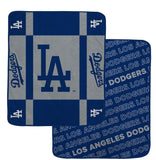 Los Angeles Dodgers Reversible Fleece Blanket - MLB