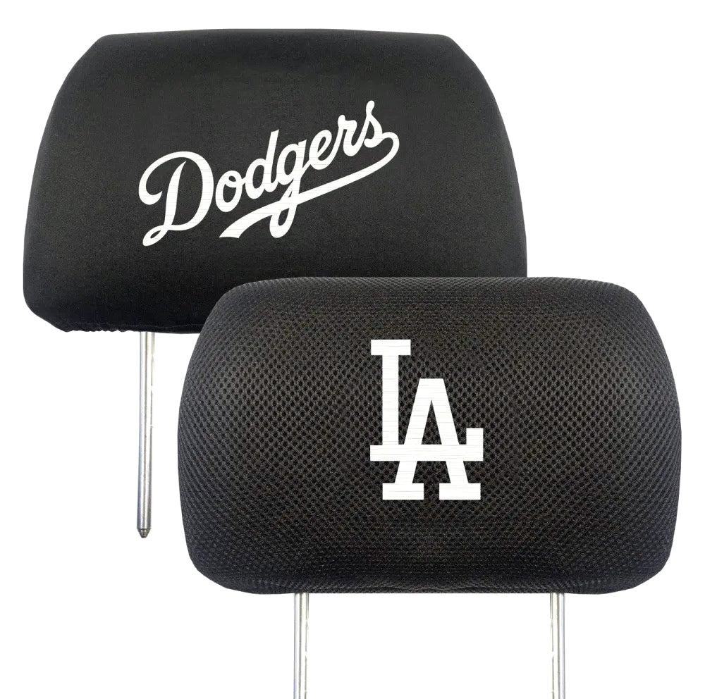 Los Angeles Dodgers Embroidered Headrest Covers - MLB