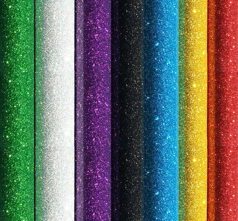 White Metallic Glitter Vinyl Fabric - 5-Star Vinyl