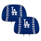 Los Angeles Dodgers Printed Headrest Covers - MLB