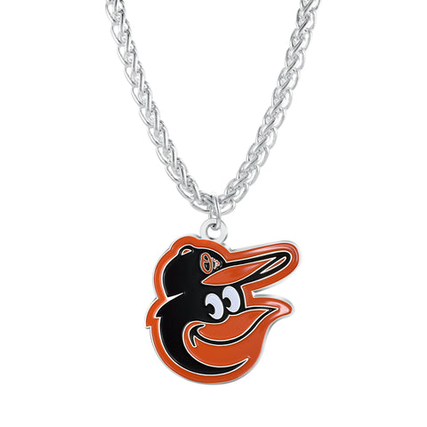 Baltimore Orioles Pendant Chain Necklace - MLB