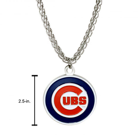 Chicago Cubs Pendant Chain Necklace - MLB