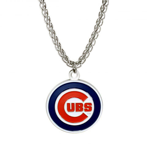 Chicago Cubs Pendant Chain Necklace - MLB