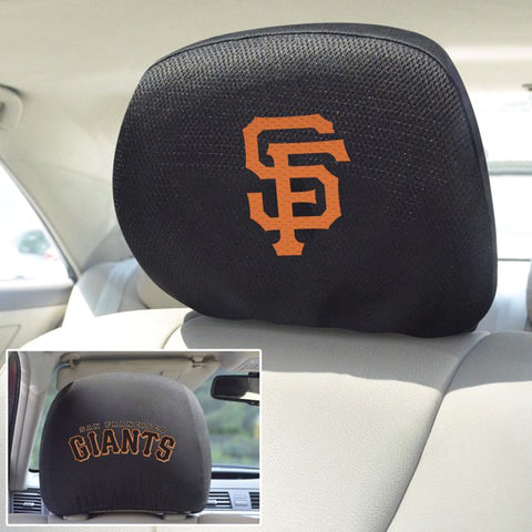 San Francisco Giants Embroidered Headrest Covers - MLB