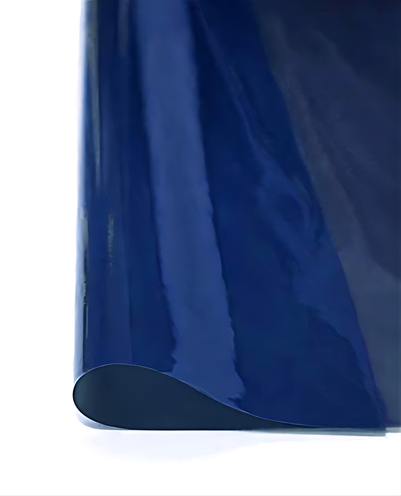Navy Blue Tinted Clear Vinyl 10-Gauge Multipurpose Fabric - 5-Star Fabrics