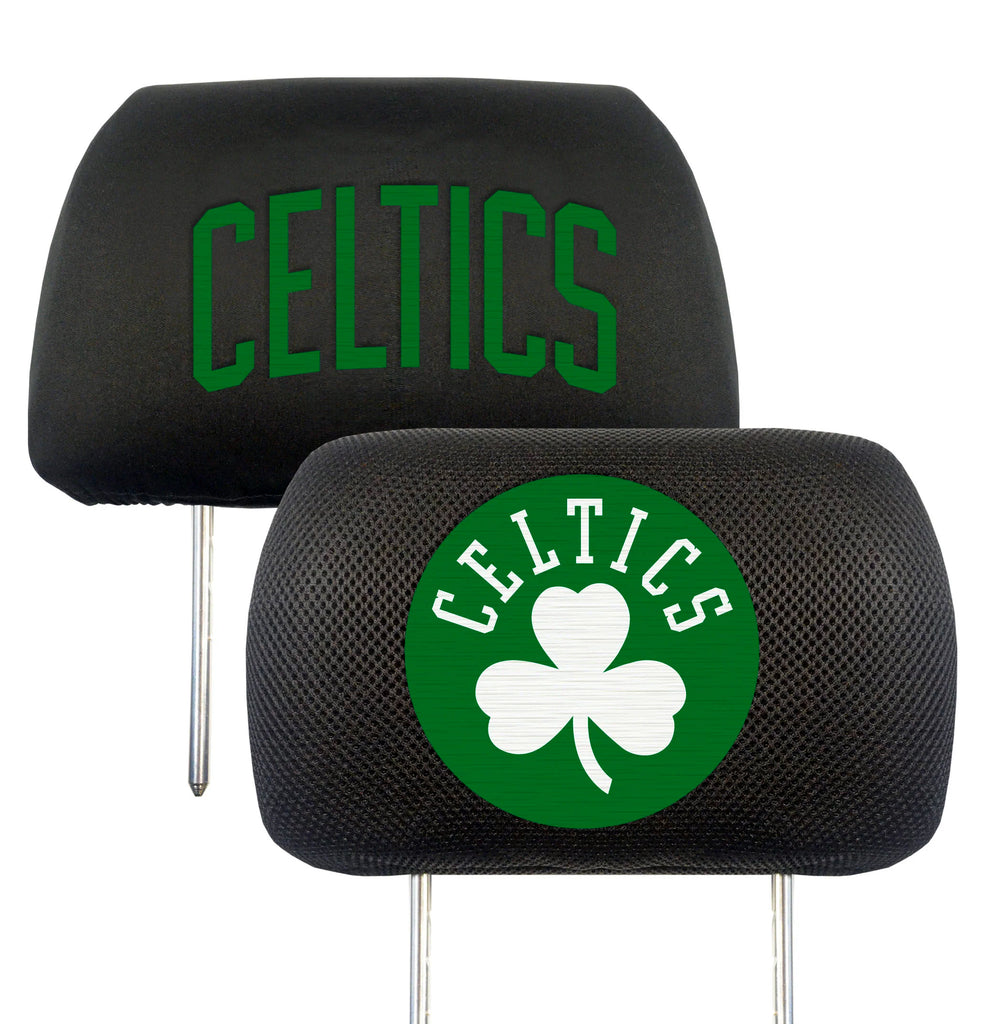 Boston Celtics Embroidered Headrest Covers - NBA