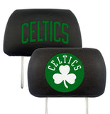 Boston Celtics Embroidered Headrest Covers - NBA