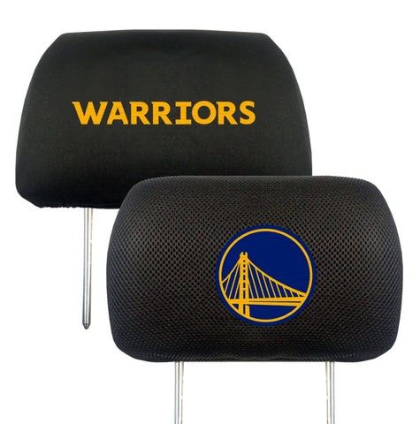 Golden State Warriors Embroidered Headrest Covers - NBA