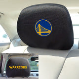 Golden State Warriors Embroidered Headrest Covers - NBA