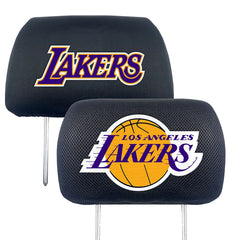 Los Angeles Lakers Embroidered Headrest Covers - NBA