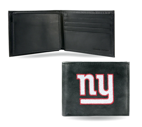 New York Giants Embroidered Bifold Wallet - NFL