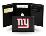 New York Giants Embroidered Trifold Wallet - NFL