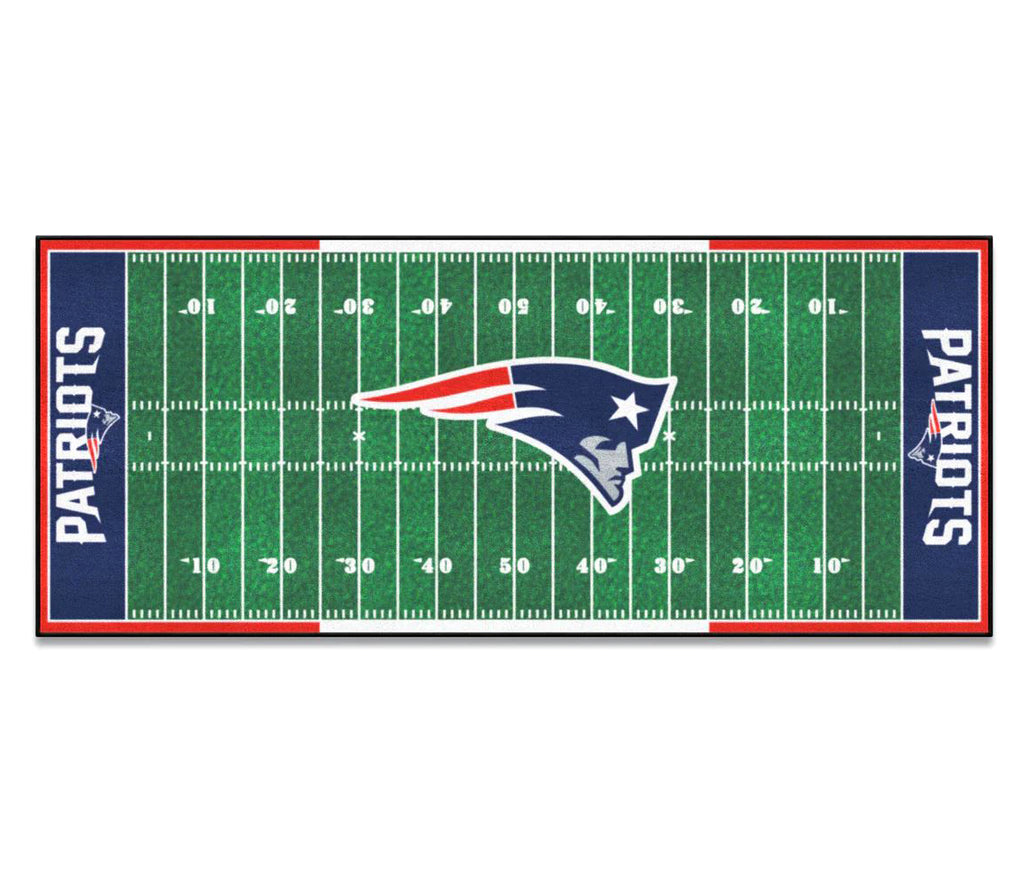 New England Patriots Football Field Runner - NFL