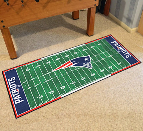 New England Patriots Football Field Runner - NFL