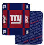New York Giants Reversible Fleece Blanket - NFL