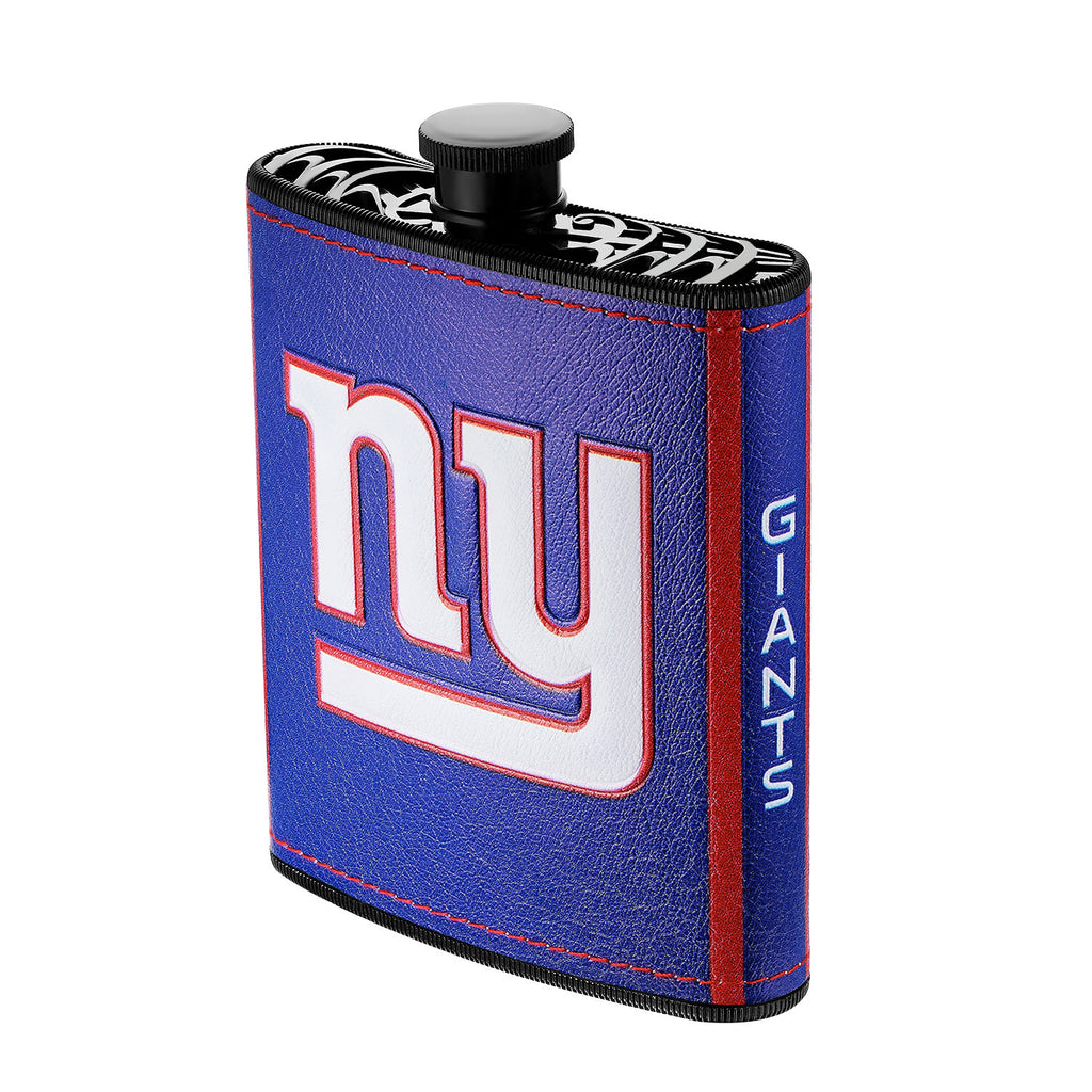 New York Giants 7oz Plastic Hip Flask - NFL
