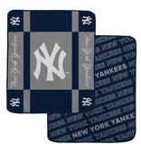 New York Yankees Reversible Fleece Blanket - MLB