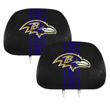 Baltimore Ravens Printed Headrest Covers - NFL